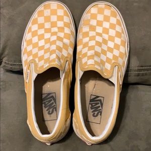 Checkered Vans